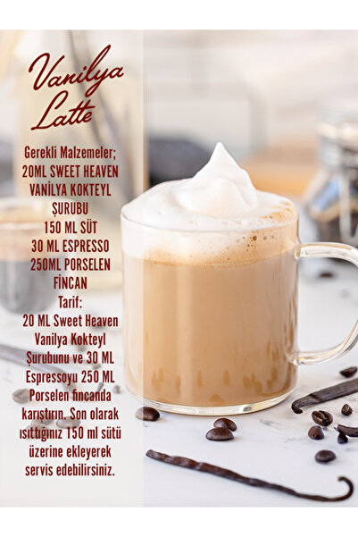 Sweet Heaven 6'lı Kahve Şurubu 110mlx 6adet - Bestseller ( 660ml )