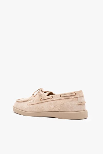 Louis Cardy Rana Bej Süet Deri Kadın Loafer