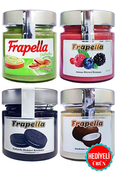 Frapella Sürülebilir Kahvaltılık Krema Paketi 4 X 220 Gr.