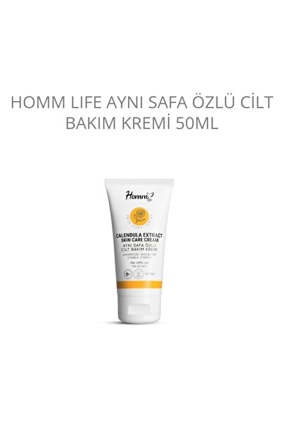 Homm Bitkisel Homm Life Aynı Safa Özlü Cilt Bakım Kremi 50 ml