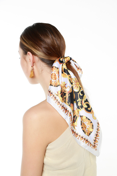 Axesoire 13722 Φουλάρι μπαντάνα με σχέδιο Versace