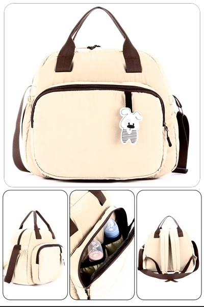 LUCKY Baby Bag Bej Anne Bebek Çantası