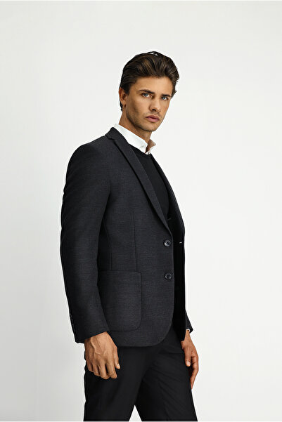 Kiğılı Super Slim Fit Extra Slim Fit Classic Jacket