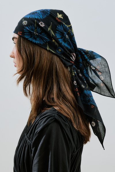 Manuka Художній бавовняний шаль CECILE