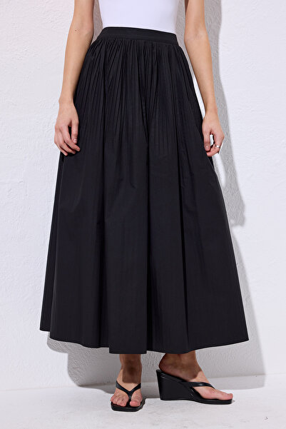 Manuka Pilified Wide Skirt Black
