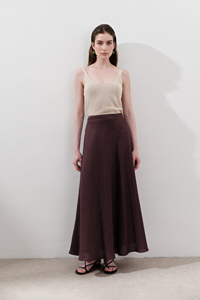 Manuka FUSTA DETALIE CUSUT DE LENJIERIE MURD