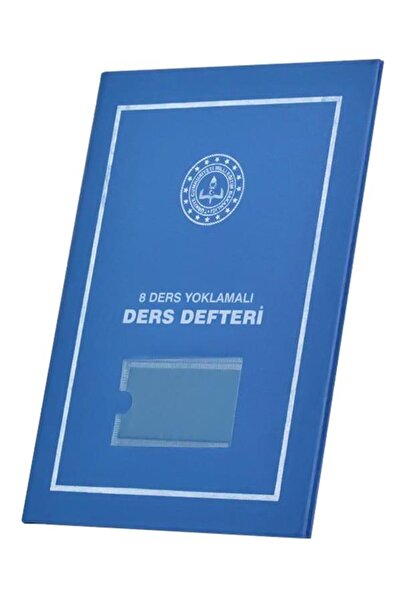 Gülpaş Rosepaş 8 Lesson Attendance Lesson Notebook Blue Plastic Cover 388