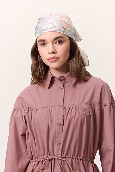 Manuka Zelený šátek SOFIA se VZOREM PRODÁVANÝ