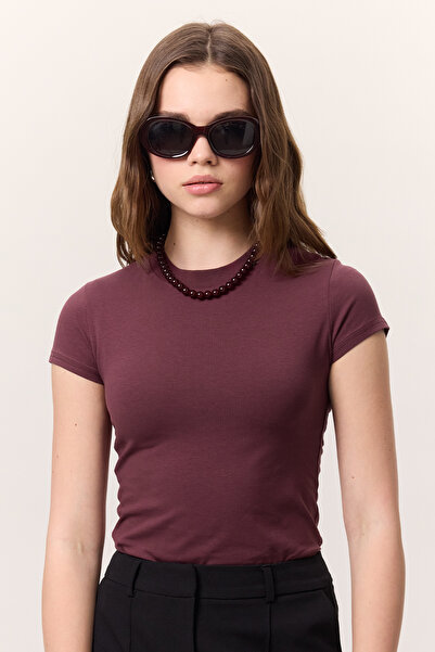 Manuka ΚΟΝΤΟΜΑΝΙΚΙ Lycra BODY Claret Red