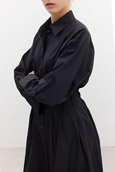 Manuka ŠATY DO KÁMENOVÉ KÁMENOVÉ ČERNÉ