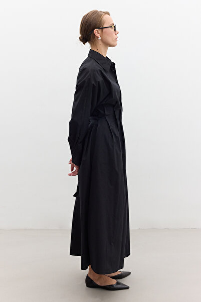 Manuka ŠATY DO KÁMENOVÉ KÁMENOVÉ ČERNÉ