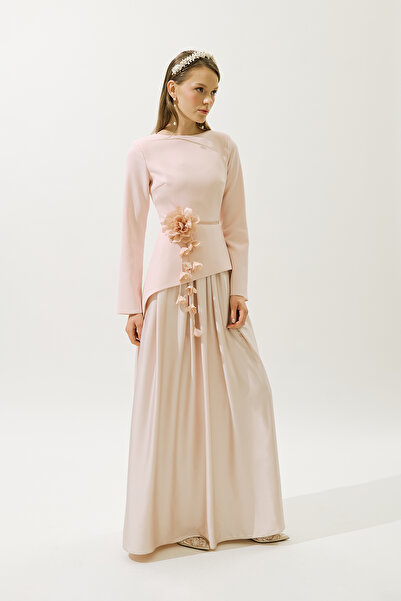 Manuka Annita Evening Dress Powder