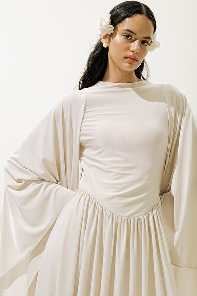 Manuka HELSA ABİYE ELBİSE İNCİ