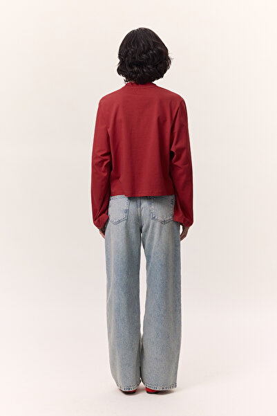 Manuka Kurzes T-Shirt - Rot