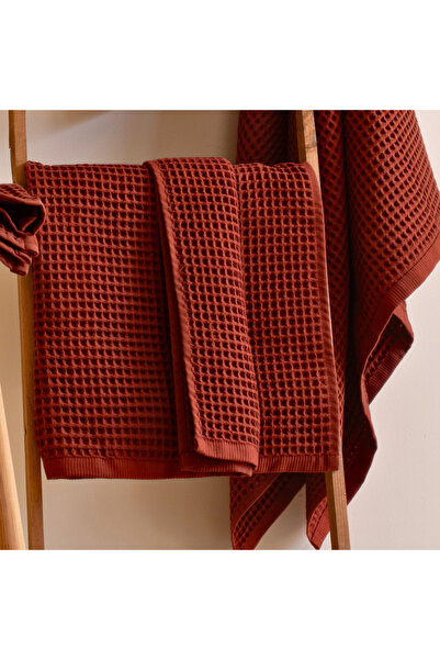 Püskül Tekstil Розкішний банний рушник 1 шт., вафельне плетіння, 100% бавовна, висока якість, швидковисихаючі банні рушники