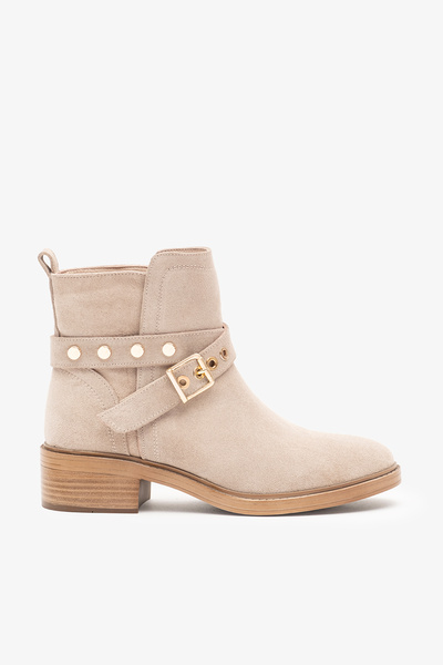 Louis Cardy Annis Bej Süet Deri Kadın Bot