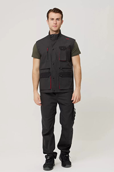 PayBuy Armadillo Ripstop Multi-Pocket Vest Isg Galium Work Outdoor Lightweight Functional Design