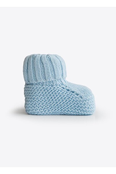 kitikate Blue Knitwear - Booties and Organic Electric Pump Repair Kit Shoes
