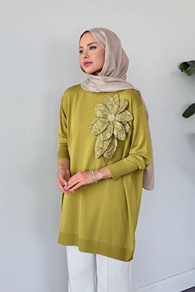 Hazamoda ديلا زامباك تونيك مرسيريزد أخضر دهني