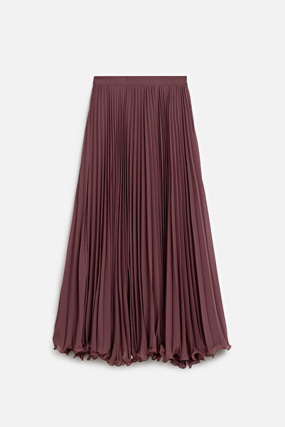 Manuka Dusty Rose Pleated Skirt