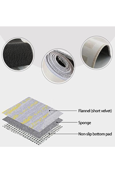 OEM Covor bucatarie/balcon antiderapant, usor de curatat, impermeabil si lavabil (80cm x 200cm)