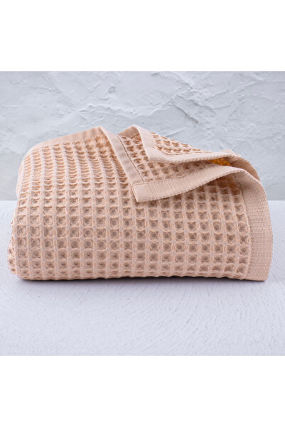 Püskül Tekstil منشفة حمام فاخرة قطعة واحدة، منسوجة على شكل وافل، قطن 100%، جودة عالية، مناشف حمام سريعة الجفاف