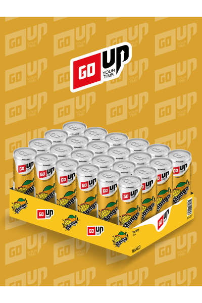 GoUp 24'lü Go Up Mango Aromalı Gazlı İçecek