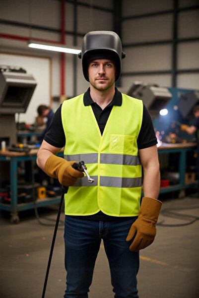 PayBuy Phosphorescent Reflective Safety Vest Galanthus Vis Vest Work Security