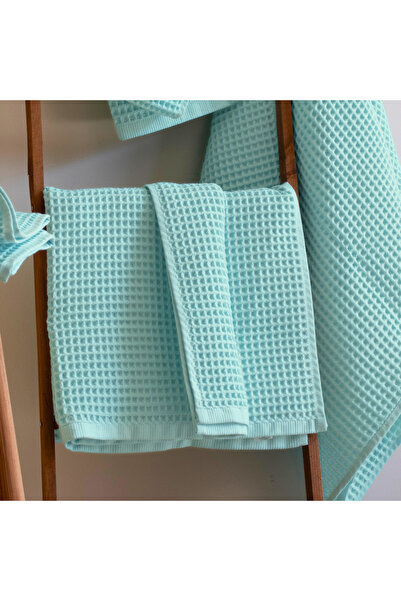 Püskül Tekstil Розкішний банний рушник 1 шт., вафельне плетіння, 100% бавовна, висока якість, швидковисихаючі банні рушники