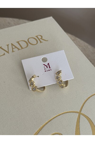 LUXSTONE Brand Model Gold Earrings