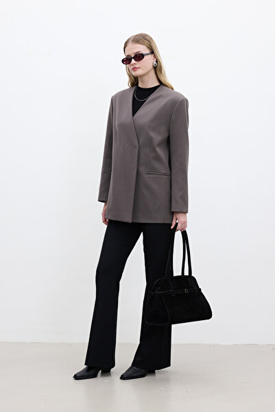 Manuka Klasická bunda s norkovým páskem