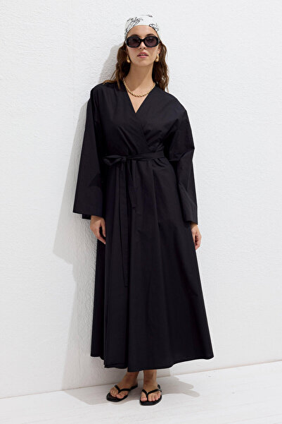 Manuka Černé prémiové dvouřadé šaty