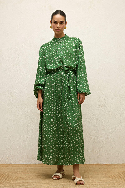 Manuka Patterned Viscose Ditsy Dress