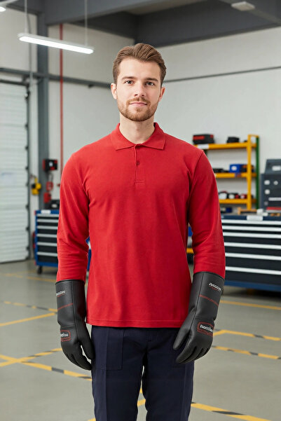 PayBuy Polo Neck Long Sleeve Tshirt 100 Cotton Padus Shirt Stylish Comfortabl...