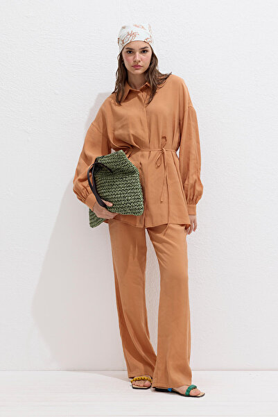 Manuka Modal Comfortable Shirt Orange