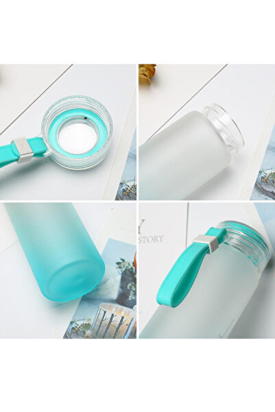 Dörtel Tedarik My Bottle Brand Glass Flask 420 ml - Color Options Available