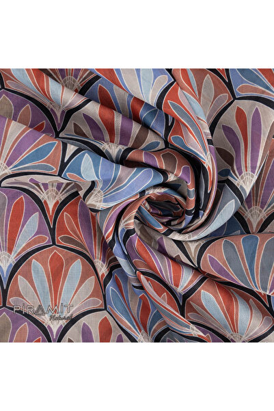 PİRAMİT Φουλάρι με φυσικό σχέδιο