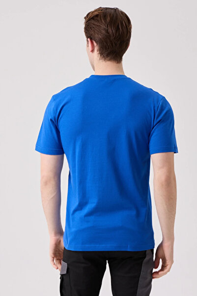 PayBuy Μπλουζάκι με λαιμόκοψη σε σχήμα V από 100% βαμβακερό χτενισμένο βαμβάκι Is Gvenligi Galanthus που αναπνέει Άνετο και κομψό σχέδιο