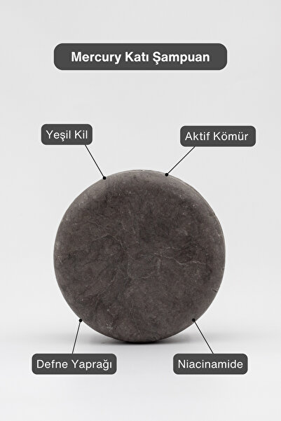 miseca Mercury Yağlı Saçlar Dengeleyici Katı Şampuan 105 G