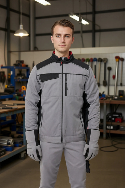 PayBuy Kışlık Gabardin İş Güvenliği Mont Allium Havalarda Şıklık Koruma