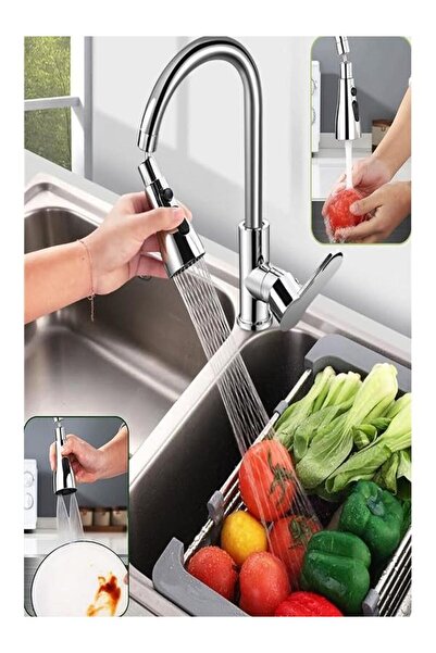 Zenorius Cap De Robinet Extensibil 360° Cu 3 Moduri Pulverizare, Economie Apă...