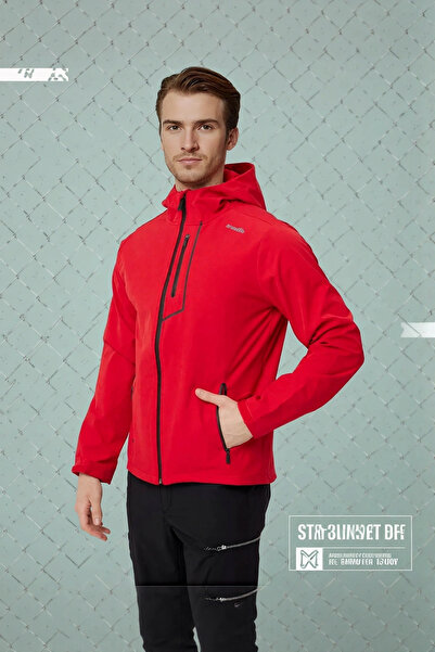 PayBuy Men's Softshell Coat Waterproof Campanula Windproof Breathable Outdoor...