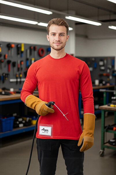 PayBuy تيشيرت من القطن الممشط بأكمام طويلة هو قميص Is Gvenligi and Comfort Pa...