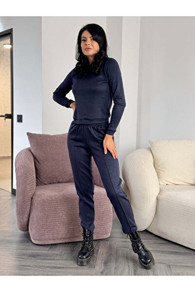 RAMONA BADESCU EXCLUSIVE Trening Damă Două Piese cu Bluza Simplă și Pantaloni...