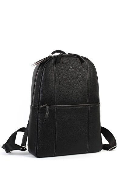 Aka Deri Black Backpack 907 2