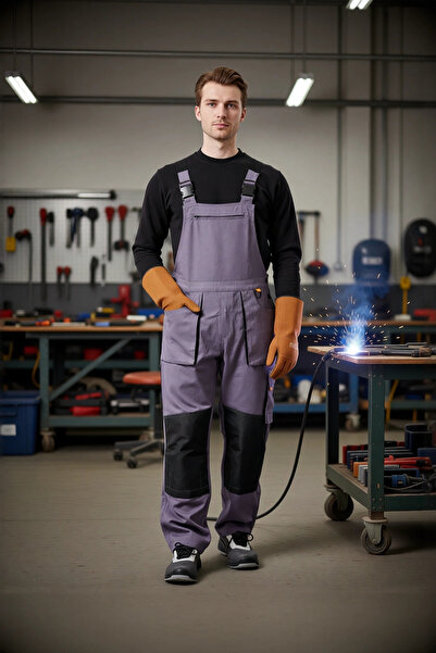 PayBuy Men's Gabardine Gardener Overalls Isg Baccata Work Safety Jeans Salope...