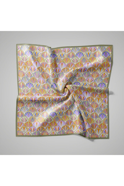 PİRAMİT Φουλάρι με φυσικό σχέδιο