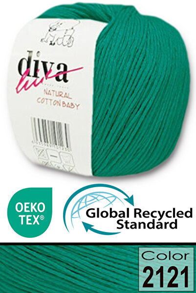 Diva İplik Diva Natural Cotton Baby Bebe Ipi 2121 Benetton