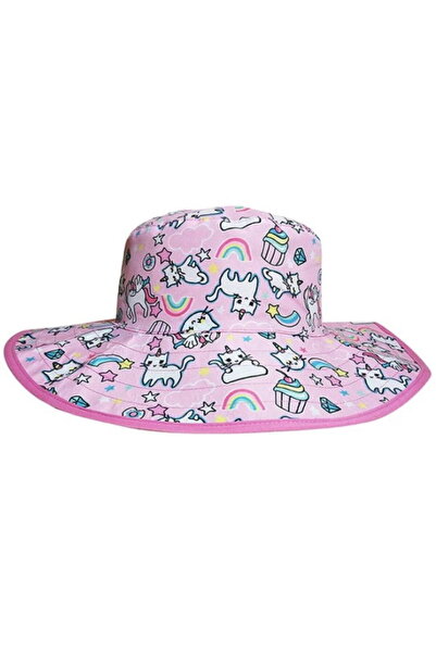 Banz Palarie Bebelusi Reversibila, Protectie solara UPF50+, Catz, 0 - 2 ani