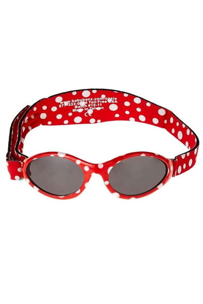 Banz Children's Sunglasses, Bubzee, 2-5 years, Red